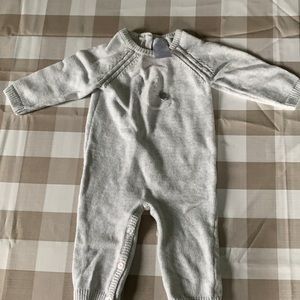 3-6 month knitted onesie